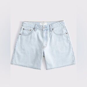 Abercrombie & Fitch Light Blue Jean Shorts